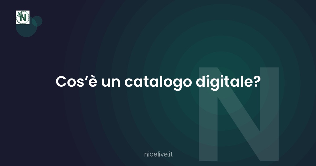 Cos’è un catalogo digitale?